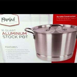 🆕 16-Quart Aluminum Stockpot